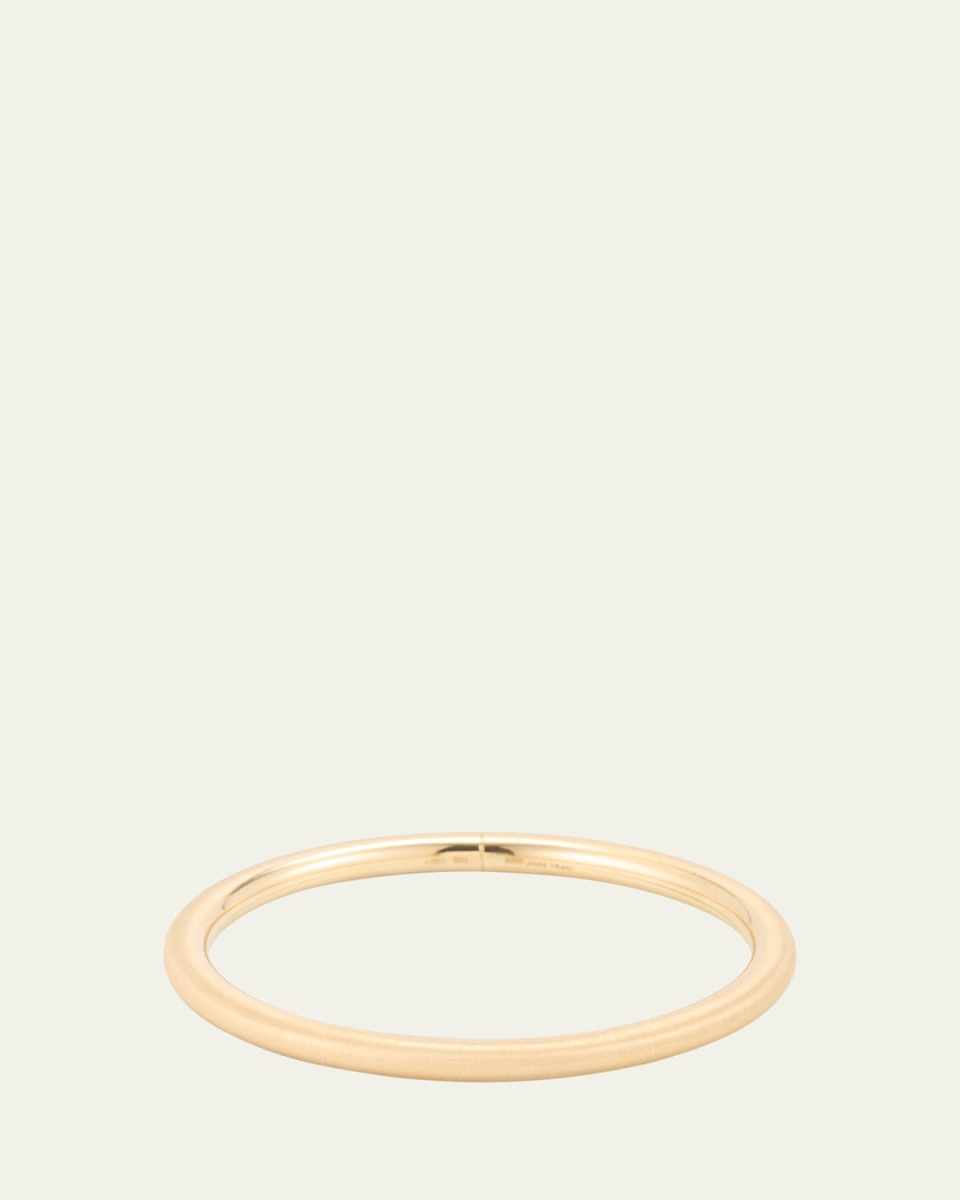 Plie Bangle with Satin Finish, 5mm